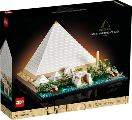 Grande Pyramide de Gizeh – LEGO Architecture 21058 – Univers RcLoisirs