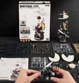 Hélicoptère Léonard Da Vinci mécanique - ROKR CGL01 – Puzzle 3D – Univers RcLoisirs