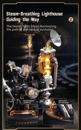 Hélicoptère Léonard Da Vinci mécanique - ROKR CGL01 – Puzzle 3D – Univers RcLoisirs