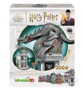 Harry Potter - Gringotts - Banque des sorciers – Puzzle 3D - Univers RcLoisirs