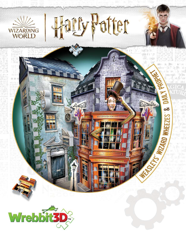 Harry Potter - Farces et attrapes & La Gazette du sorcier – Puzzle 3D