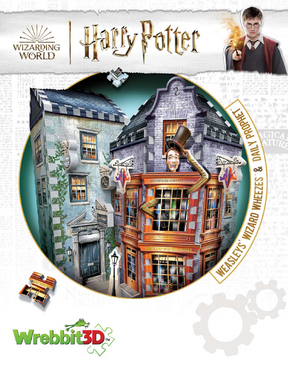 Harry Potter - Farces et attrapes & La Gazette du sorcier – Puzzle 3D - Univers RcLoisirs