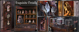 Haunting Relics – Book Nook 3D en bois – LED – Haute gamme – Univers RcLoisirs