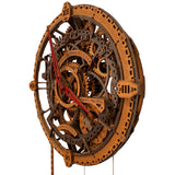 Horloge murale mécanique WF359 Puzzle 3D en bois à assembler - Univers RcLoisirs