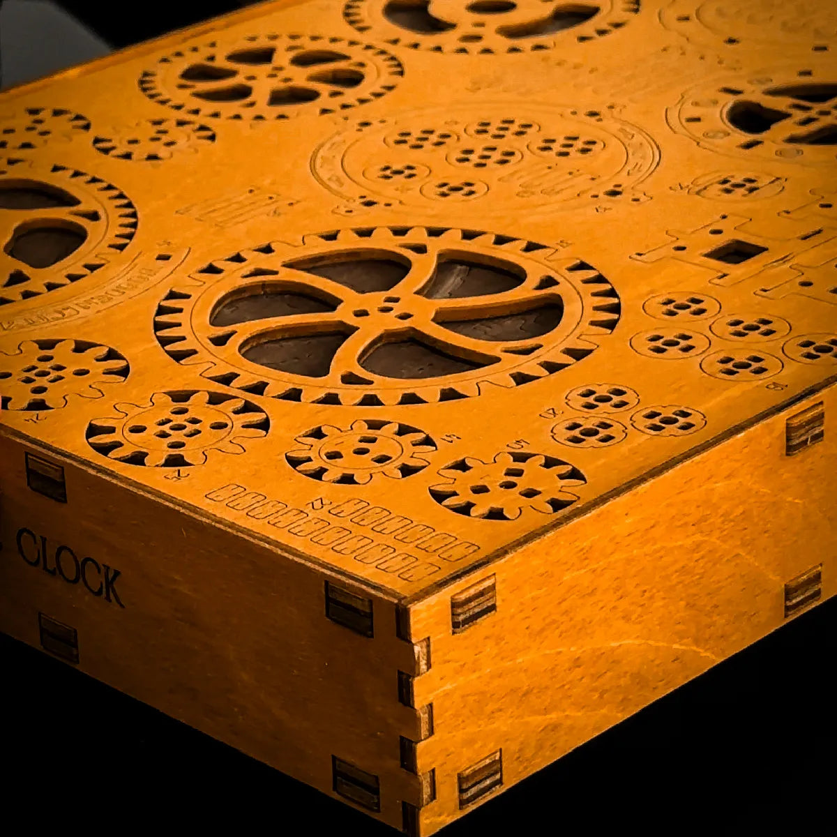 Horloge murale mécanique WF359 Puzzle 3D en bois à assembler - Univers RcLoisirs