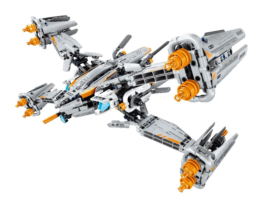 Assemblez le navire de guerre X Warship avec le kit IM.Master IMM6813 de 1018 pièces. Forteresse mobile et socle d’exposition inclus. Univers RcLoisirs, votre boutique créative.