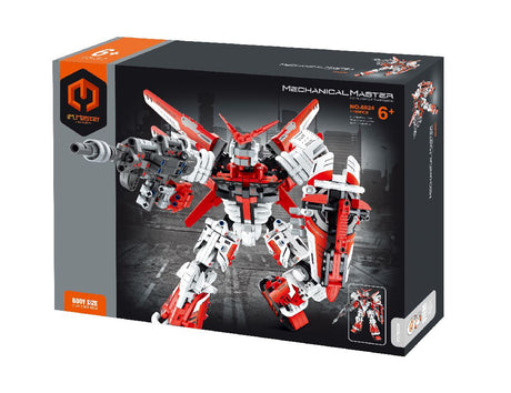 Assemblez le Mech Warrior avec ce kit IM.Master IMM6824 de 1100 pièces. Robot entièrement articulé, parfait dès 6 ans. Univers RcLoisirs, votre boutique créative.