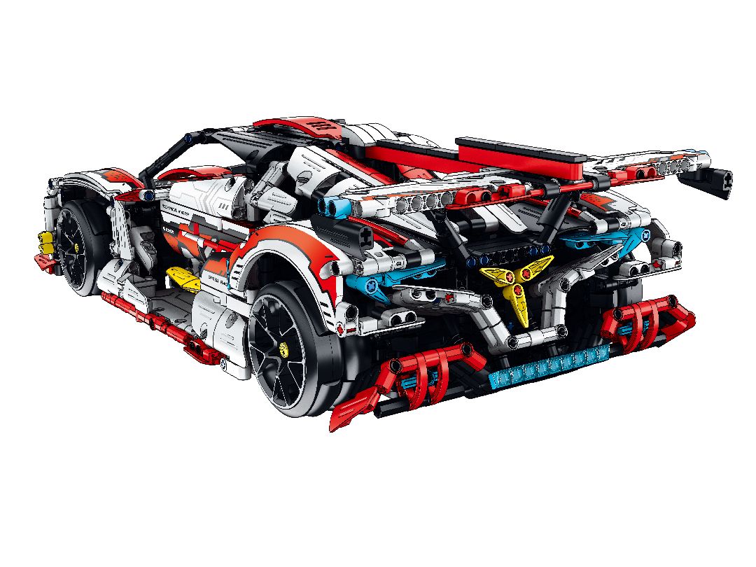 Construisez et pilotez l’Apollo SuperCar IM.Master IMM9809-2 (2036 pièces). Équipée de moteurs Black Gold haute vitesse, contrôle Bluetooth/app, fonctions drift et portières télécommandées. Univers RcLoisirs.