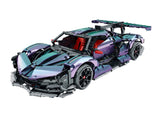 Assemblez et pilotez la Chameleon Drift SuperCar IM.Master IMM9826-2 (2036 pièces). Moteurs Black Gold haute vitesse, contrôle intelligent, peinture caméléon à effet 3 couleurs. Univers RcLoisirs.