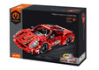 IMM5809 –  Super Car Rouge - Blocs construction - Univers RcLoisirs