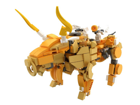 IMM6847 – Guerrier Or - 2 en 1 - Blocs construction – Univers RcLoisirs