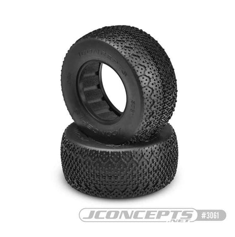JCO3061-02 Pneus 3Ds Green Super Soft Short Course 3.0x2.2 po compétition JCONCEPTS (2 pcs)