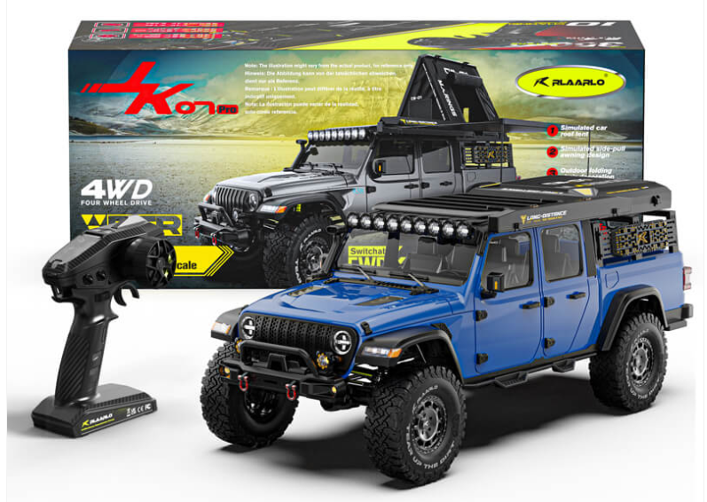 RLAARLO - Cralwer JK07Pro - 1/7 Brushless 4WD - RTR