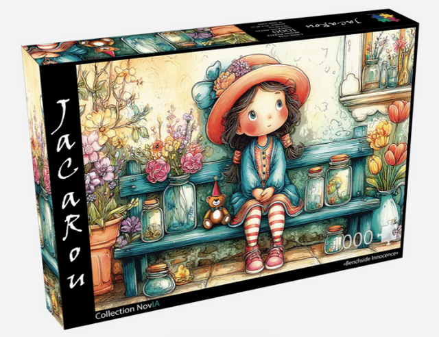JP-BENC1000 - Jacarou - Benchside Innocence - Casse-tête - 1000 pièces - Univers RcLoisirs