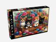 JP-PLAY1000 - Jacarou - Playful Basket Quartet - Casse-tête - 1000 pièces - Univers RcLoisirs