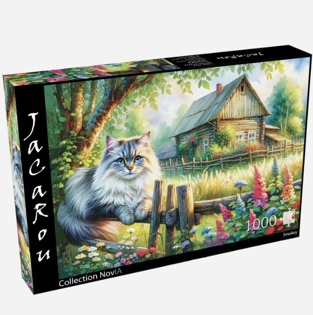 JP-SMOK1000 - Jacarou - Smokey - Casse-tête - 1000 pièces - Univers RcLoisirs