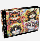 JP-SQUA1000 - Jacarou - Cat-Titude Squad - Casse-tête - 1000 pièces - Univers RcLoisirs