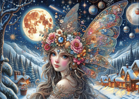 JaCaRou - Fairy in Frost – Casse-tête – 1000 pièces – Univers RcLoisirs