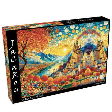 JaCaRou - Golden Horizons – Casse-tête – 1000 pièces – Univers RcLoisirs