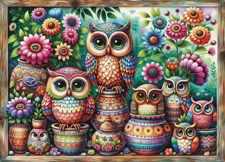 JaCaRou - Owl Together Now – Casse-tête – 1000 pièces – Univers RcLoisirs