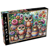 JaCaRou - Owl Together Now – Casse-tête – 1000 pièces – Univers RcLoisirs