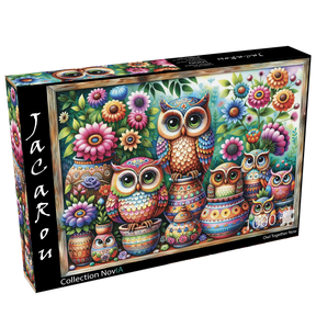 JaCaRou - Owl Together Now – Casse-tête – 1000 pièces – Univers RcLoisirs