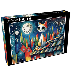 JaCaRou - Pleine Lune – Casse-tête – 1000 pièces – Univers RcLoisirs