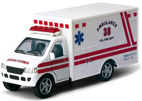Camion d’urgence – Diecast – Rescue Team – Kinsmart - Univers RcLoisirs