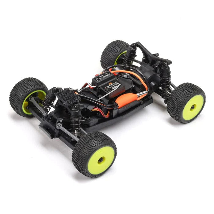 Univers RcLoisirs – Losi Micro-T 2S Stadium Truck 1/28 LOS-1392T1, voiture RC compacte RTR avec batterie incluse, camion radiocommandé 2WD LiPo USB-C, mini Stadium Truck tout-terrain unisexe pour trail, nature, modélisme RC intérieur extérieur, hobby modélisme, club RC et rassemblement de passionnés