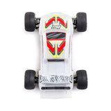 Univers RcLoisirs – Losi Micro-T 2S Stadium Truck 1/28 LOS-1392T1, voiture RC compacte RTR avec batterie incluse, camion radiocommandé 2WD LiPo USB-C, mini Stadium Truck tout-terrain unisexe pour trail, nature, modélisme RC intérieur extérieur, hobby modélisme, club RC et rassemblement de passionnés