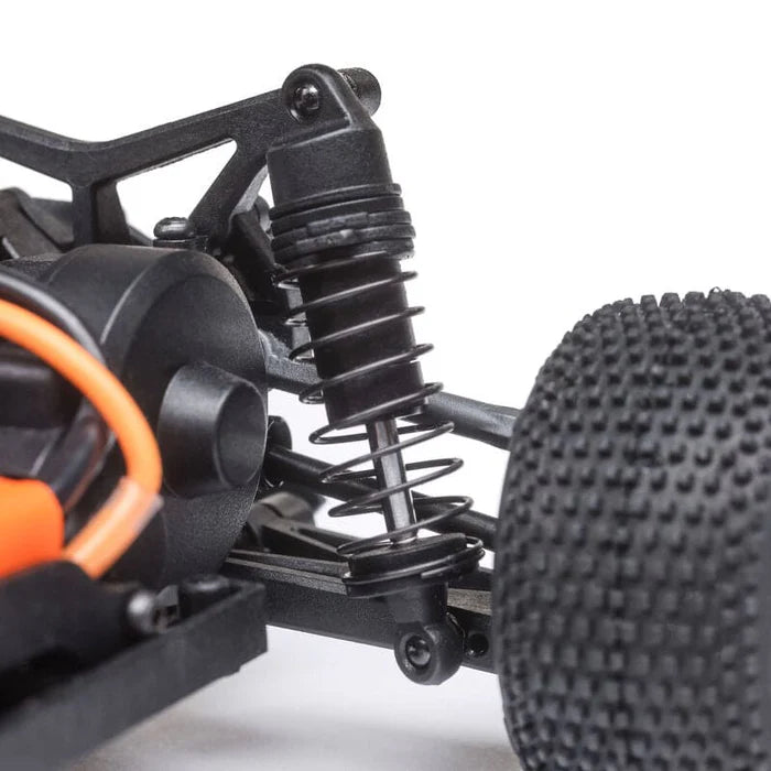Univers RcLoisirs – Losi Micro-T 2S Stadium Truck 1/28 LOS-1392T1, voiture RC compacte RTR avec batterie incluse, camion radiocommandé 2WD LiPo USB-C, mini Stadium Truck tout-terrain unisexe pour trail, nature, modélisme RC intérieur extérieur, hobby modélisme, club RC et rassemblement de passionnés