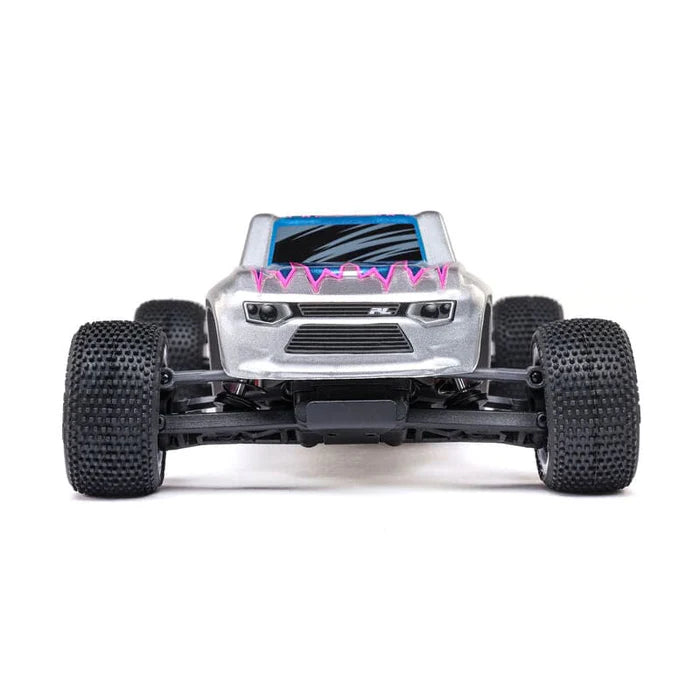 Univers RcLoisirs – Losi Micro-T 2S Stadium Truck 1/28 LOS-1392T1, voiture RC compacte RTR avec batterie incluse, camion radiocommandé 2WD LiPo USB-C, mini Stadium Truck tout-terrain unisexe pour trail, nature, modélisme RC intérieur extérieur, hobby modélisme, club RC et rassemblement de passionnés