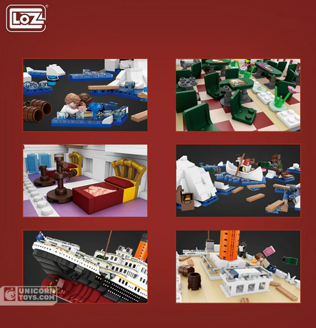 Le Naufrage du Titanic – LOZ 1060 – Mini blocs à assembler