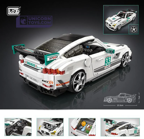 Voiture de course – LOZ 1128 – Mini blocs à assembler