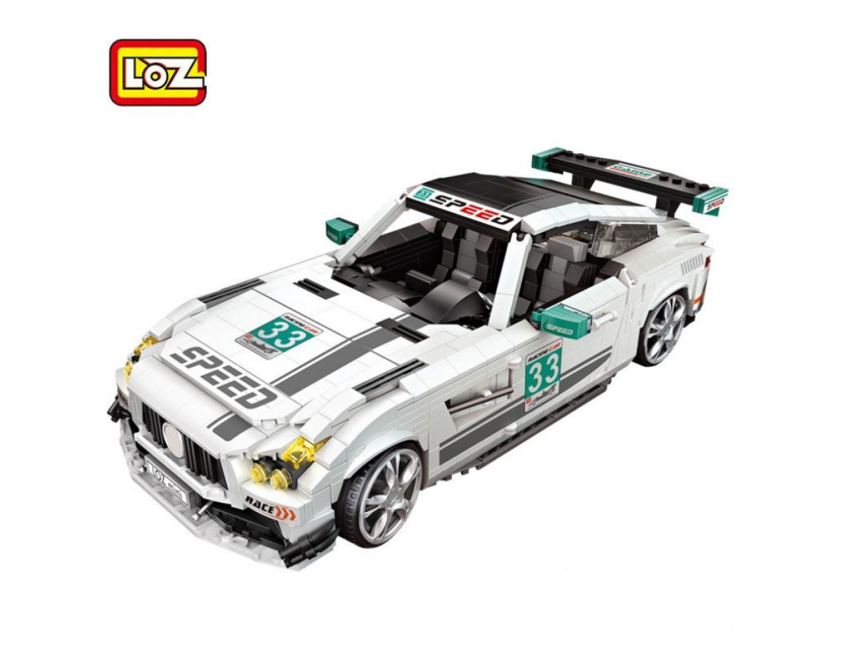 Voiture de course – LOZ 1128 – Mini blocs à assembler