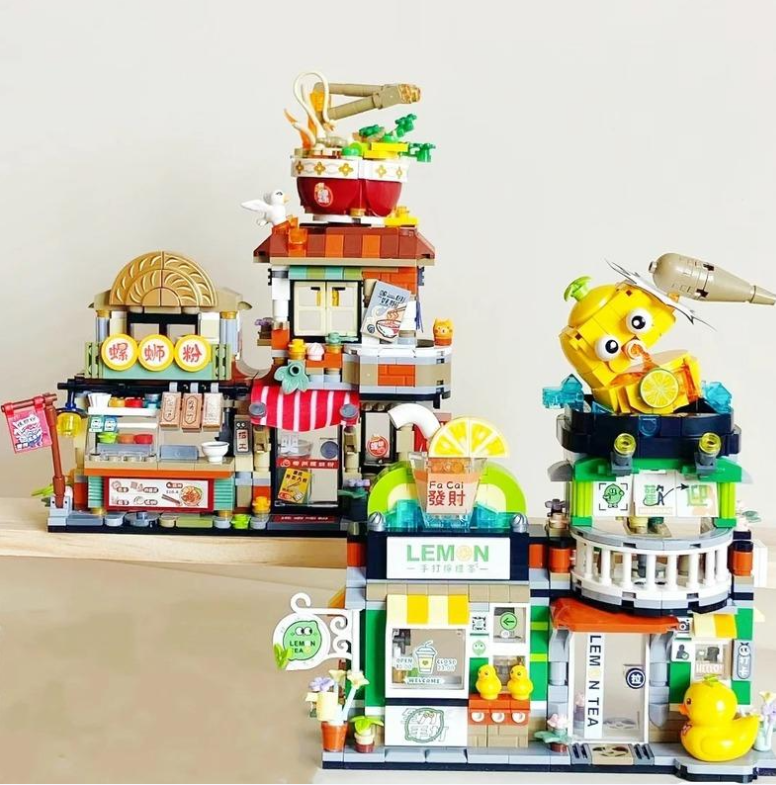Salon de thé au citron – LOZ 1294 – Mini blocs à assembler