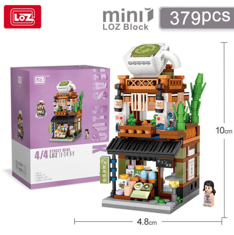 LOZ 1656 – Boutique the matcha – Mini construction 3D – Univers RcLoisirs