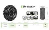 LT3370VI Louise RC CR-Sixgear Pneus Crawler 1.9 Super Soft (2) - Univers RcLoisirs