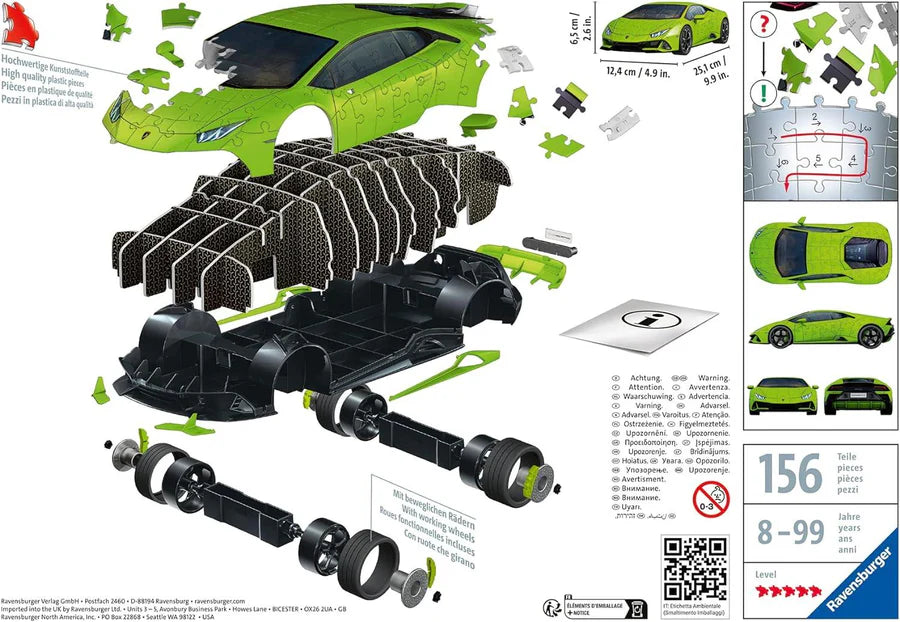 à construire

wrebbit

Univers RcLoisirs

support

soleil

sans colle

réaliste

roues rotatives

Ravensburger

puzzle 3D

modélisme

Easyclick

décoratif

casse-tête

Cadeaux

bâtiment miniature

architecture

accessoires inclus

Lamborghini Huracan Verde