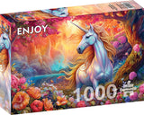 Licorne enchantée – Casse-tête – 1000 pièces – Enjoy – Univers RcLoisirs