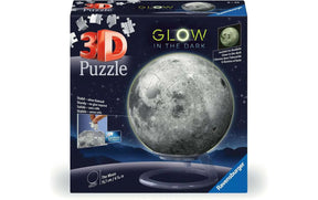 Lune phosphorescente (Glow in the dark) – Puzzle 3D - Univers RcLoisirs
