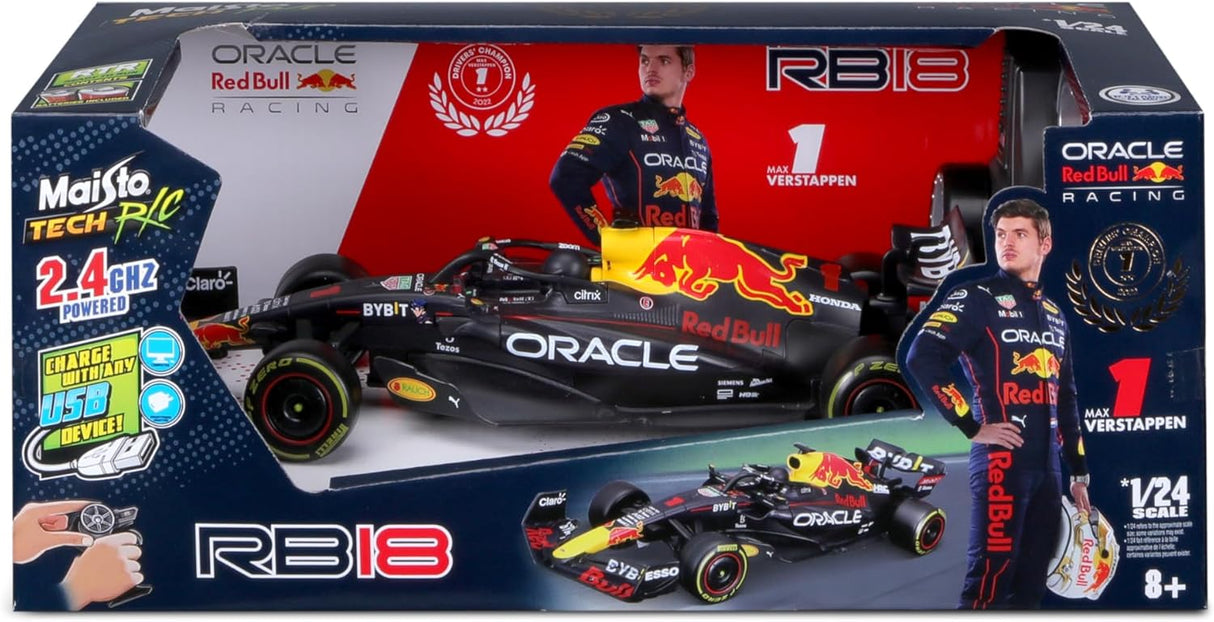 Oracle Red Bull Racing RB18 – R/C 1:24 – Max Verstappen #1