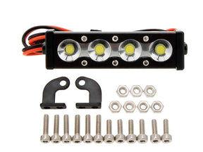 MEUS-LED-07 Barre lumineuse DEL toit aluminium CNC 5-7.4V crawler RC 1/10 1/8 MEUS Racing