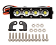 MEUS-LED-08 barre lumineuse MEUS Racing 95 mm avec 9 DEL haute luminosité, boîtier aluminium et alimentation 6 à 8,4 V pour crawlers RC 1/10.