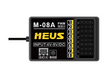 MEUS-M-08A récepteur MEUS Racing M-08A 8 canaux 2.4 GHz. Alimentation 4 à 9 V, retour de tension jusqu'à 27 V et format compact de 38 x 23 x 13 mm.
