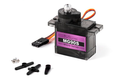 MG90S – Servo micro à engrenages métalliques 180°