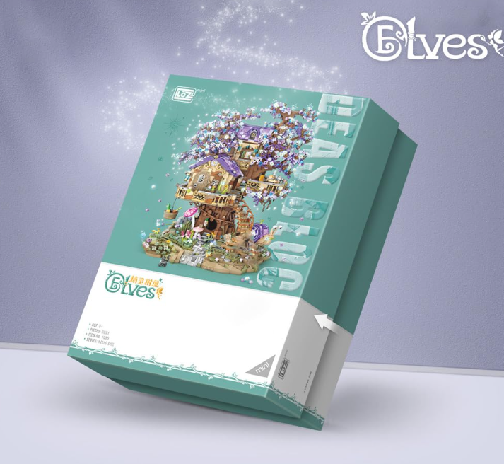 Maison des Elfes – LOZ 1065 – Mini-blocs à assembler – Univers RcLoisirs