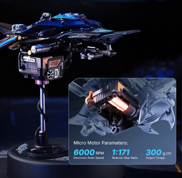 Manta Ray mécanique - ROKR MI06 – Puzzle 3D – Univers RcLoisirs