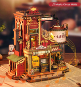 Manufacture de Noël - Boîte à musique – ROKR EAB01 – Modèle en bois 3D – Univers RcLoisirs