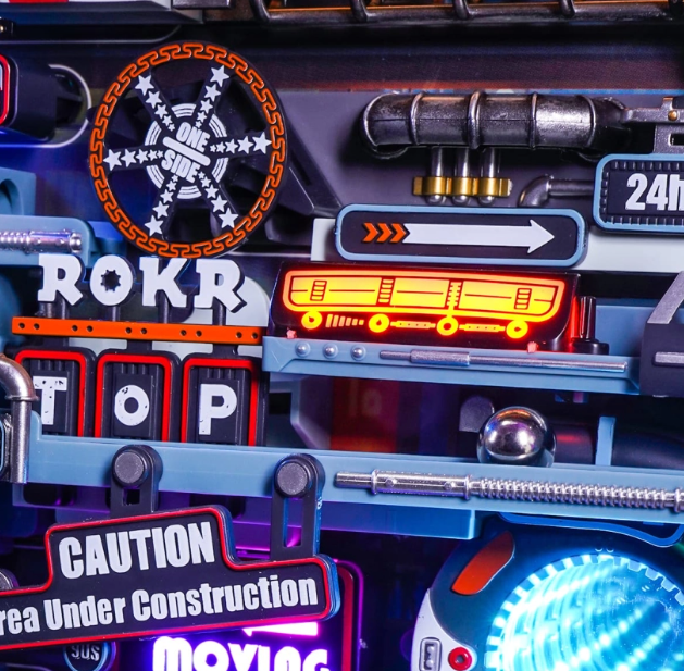 Marble Run - Last City – Course de bille mécanique - ROKR MR015 – Puzzle 3D – Univers RcLoisirs